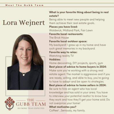 Meet the Gubb Team - Lora Wejnert