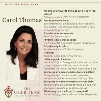 Carol Thomas - The Gubb Team
